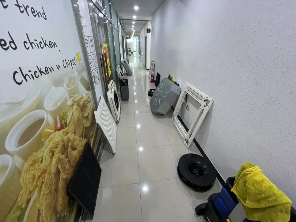 라온케어 분당 천장형 에어컨 청소 후기