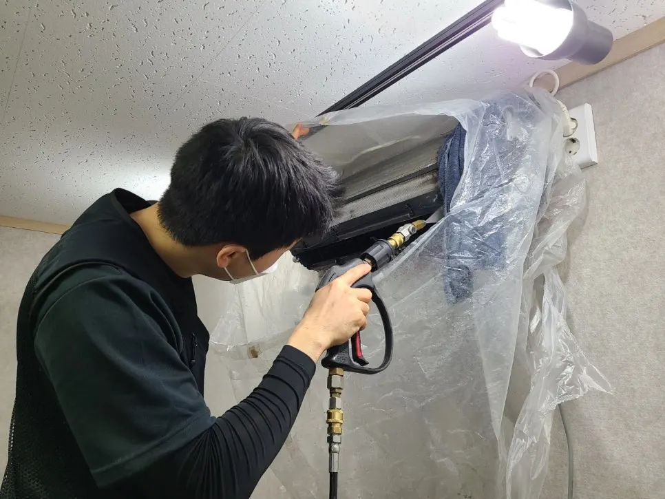 성남 위례 에어컨 청소, 대량 건은 이렇게 진행돼요. 사진 6