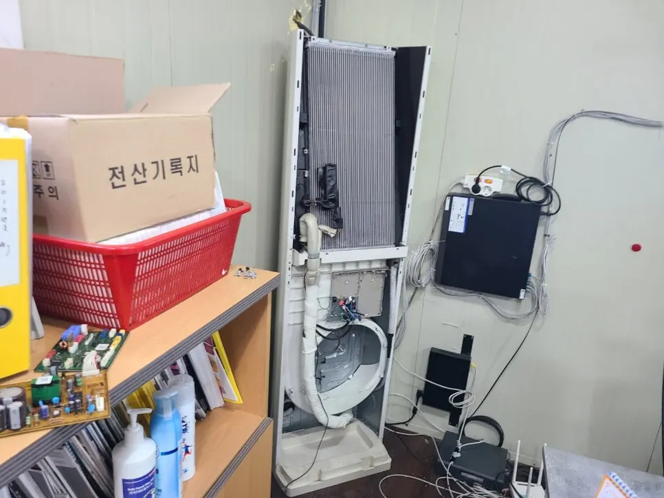 하남 공장 사무실 에어컨 청소 후기 사진 4