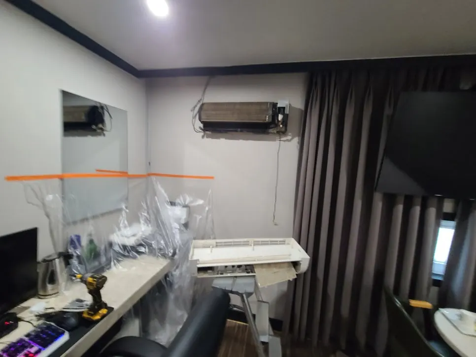 천안 숙박시설 대량 에어컨 청소 실제 후기(모텔 호텔) 사진 4