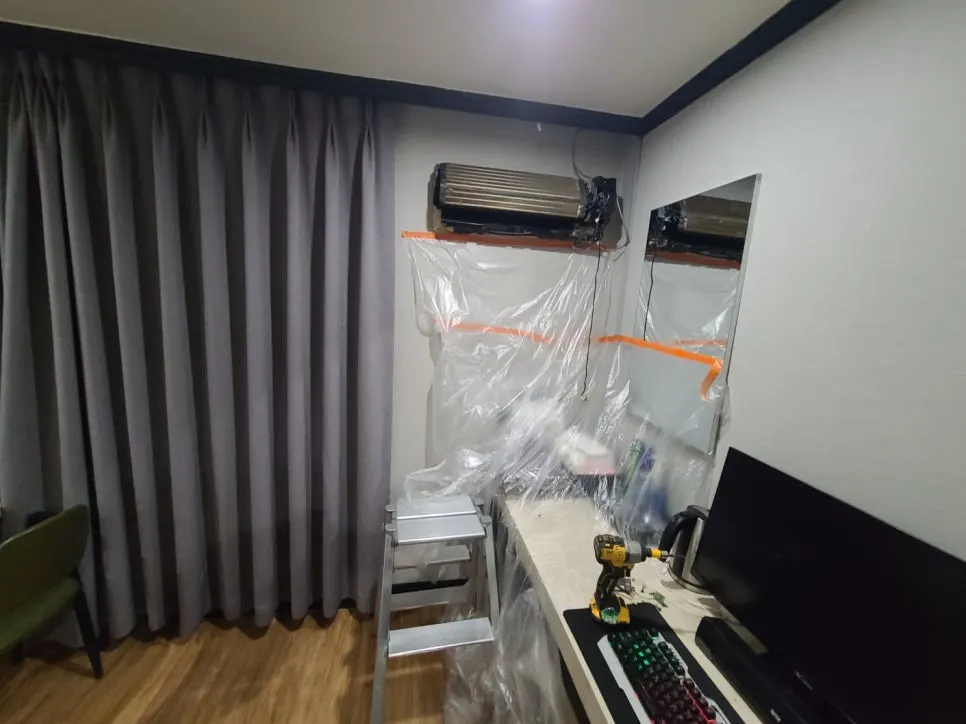 천안 숙박시설 대량 에어컨 청소 실제 후기(모텔 호텔) 사진 5